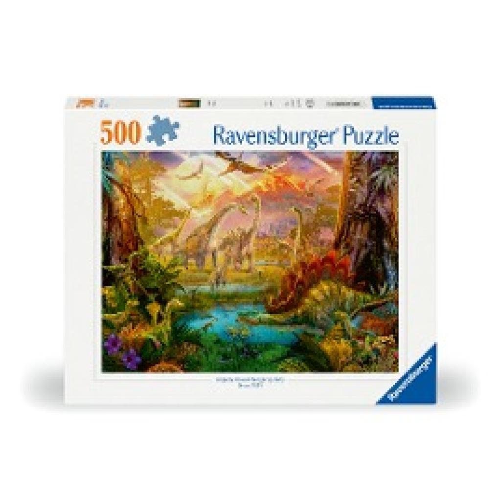 Ravensburger Puzzle - 12000238 Im Dinoland - 500 Teile