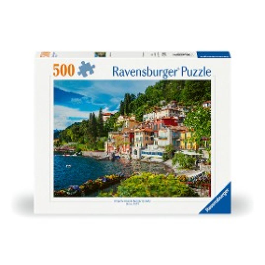 Ravensburger Puzzle 12000201 - Comer See, Italien - 500 Teile Puzzle Für Erwachsene und Kinder ab 10 Jahren, Landschafts