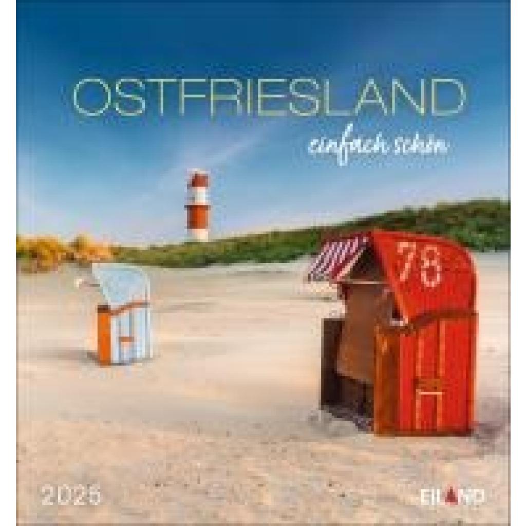 Ostfriesland Postkartenkalender 2025 - einfach schön