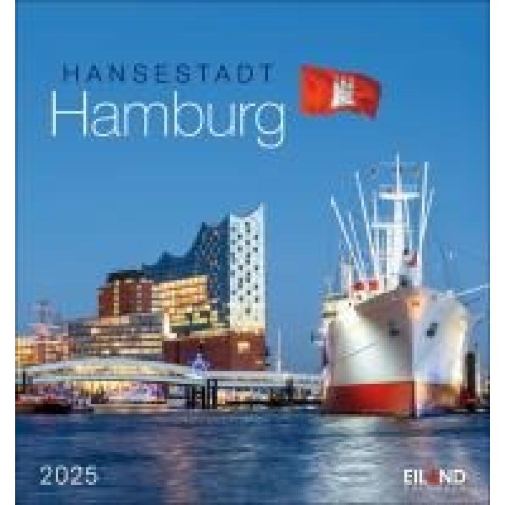 Hansestadt Hamburg Postkartenkalender 2025