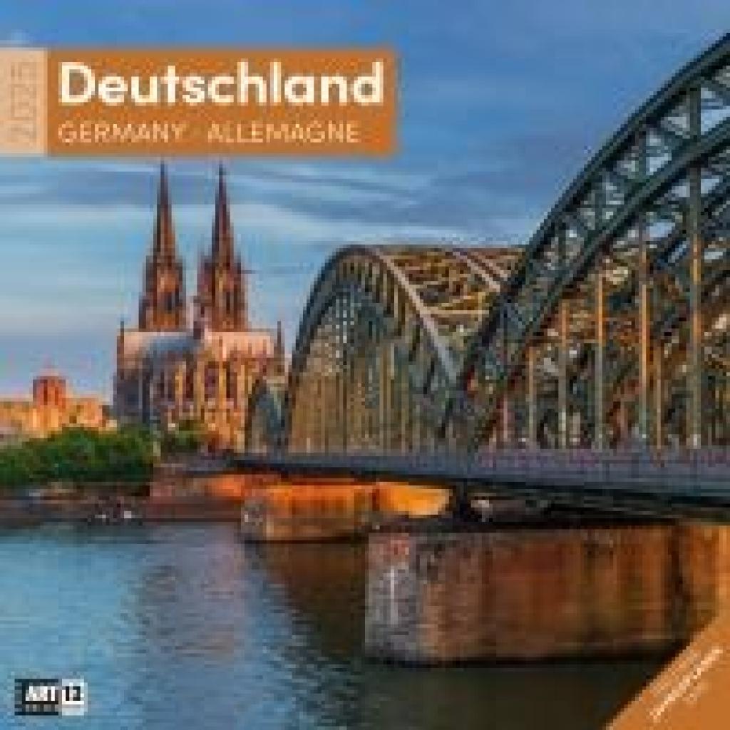 Ackermann Kunstverlag: Deutschland Kalender 2025 - 30x30