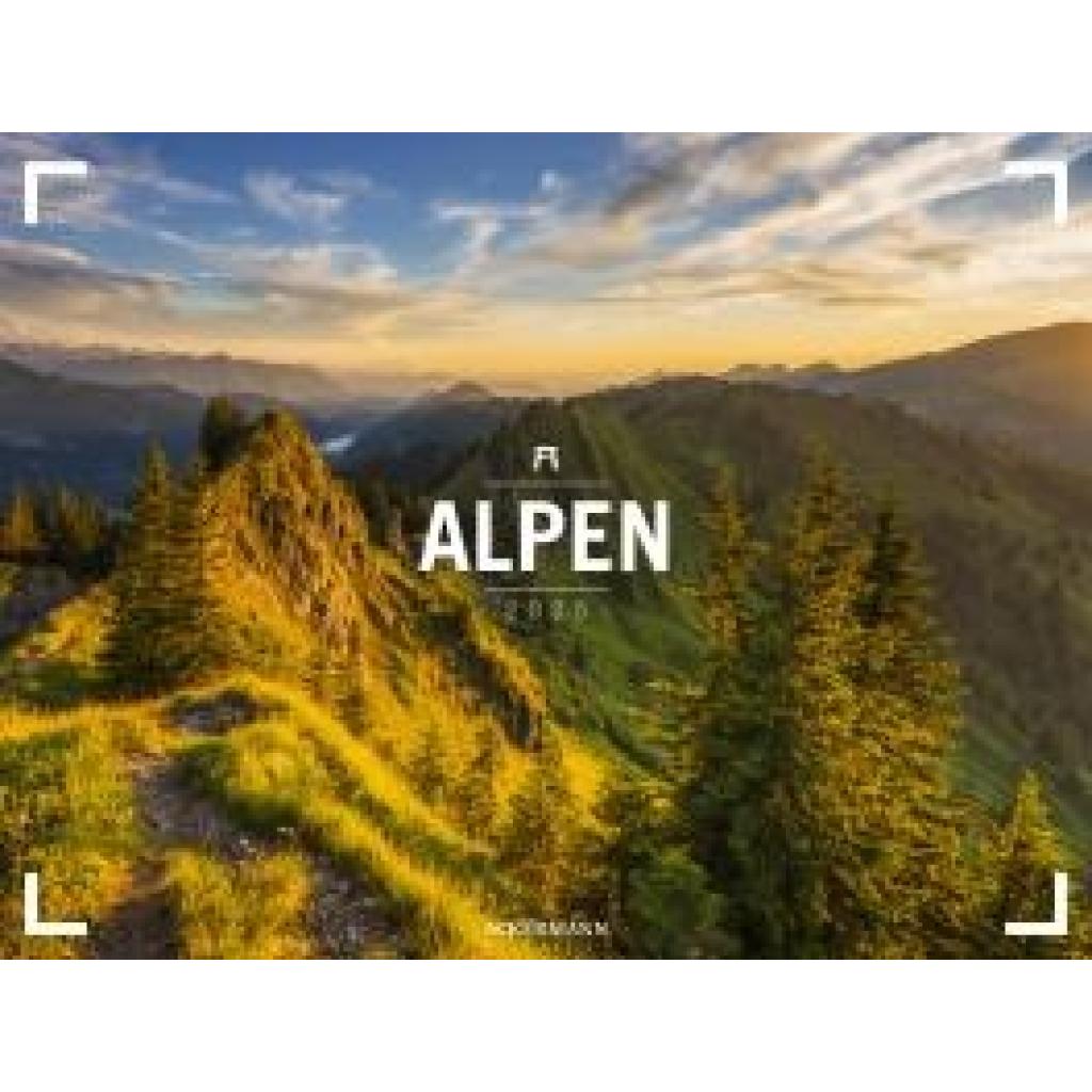 Ackermann Kunstverlag: Alpen - Ackermann Gallery Kalender 2025