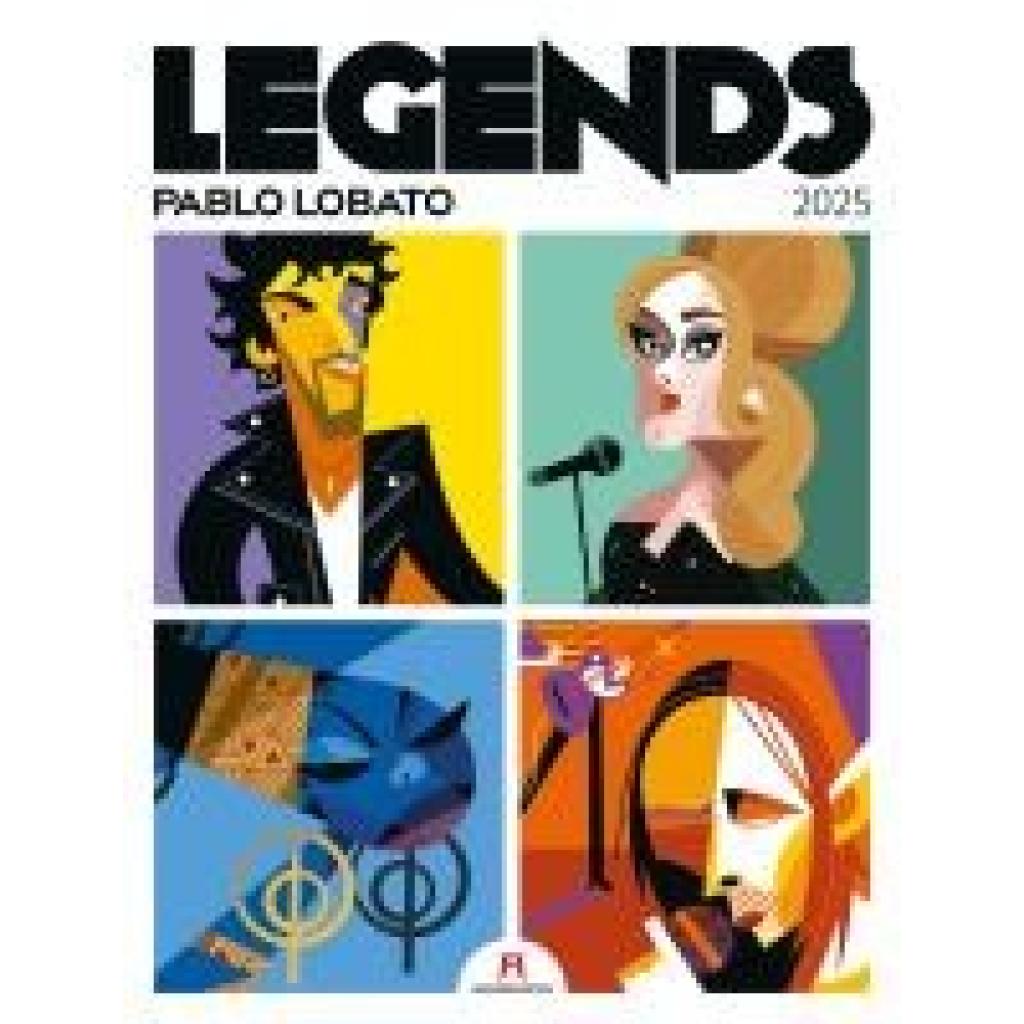 Lobato, Pablo: Legends - Musiklegenden Kalender 2025