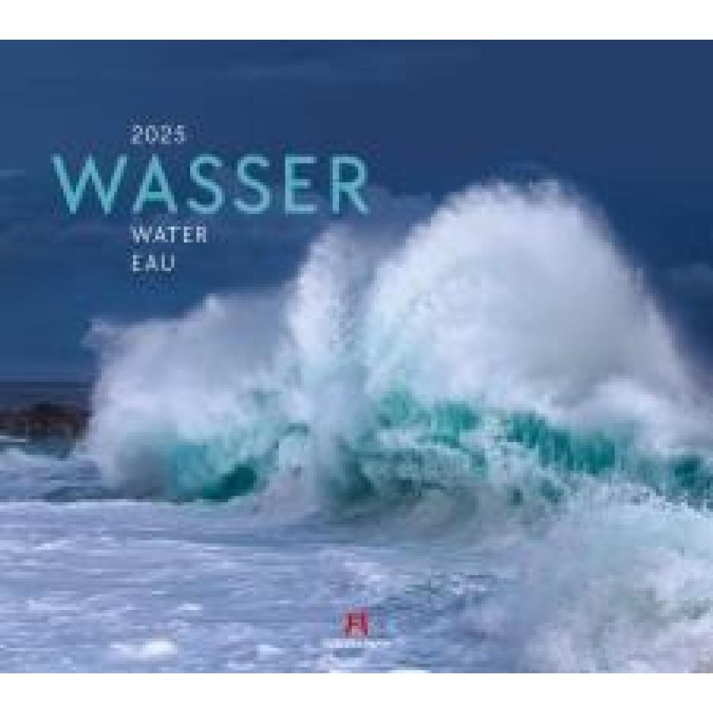 Ackermann Kunstverlag: Wasser Kalender 2025