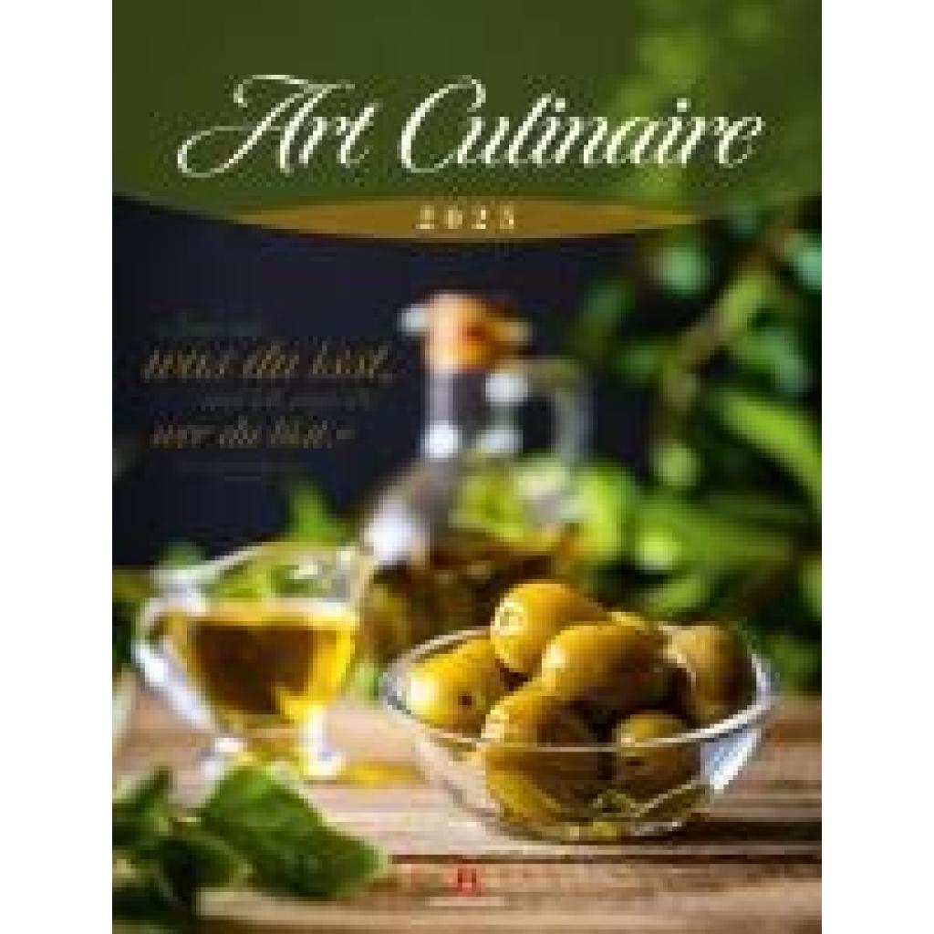 Ackermann Kunstverlag: Art Culinaire Kalender 2025