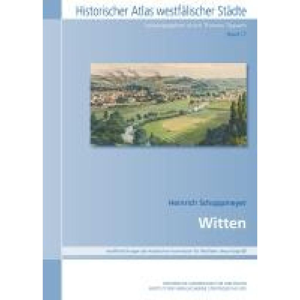 9783870234775 - Witten m 11 Karte - Heinrich Schoppmeyer Gebunden