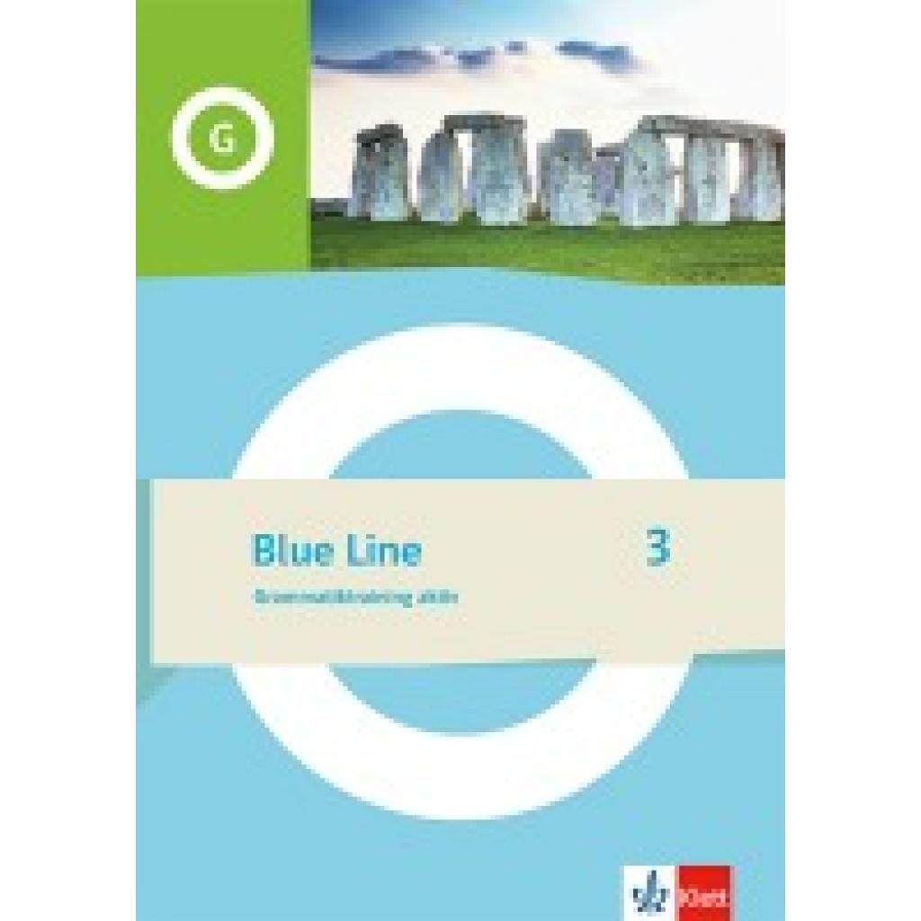 9783125485532 - Blue Line 3 Grammatiktraining aktiv Klasse 7