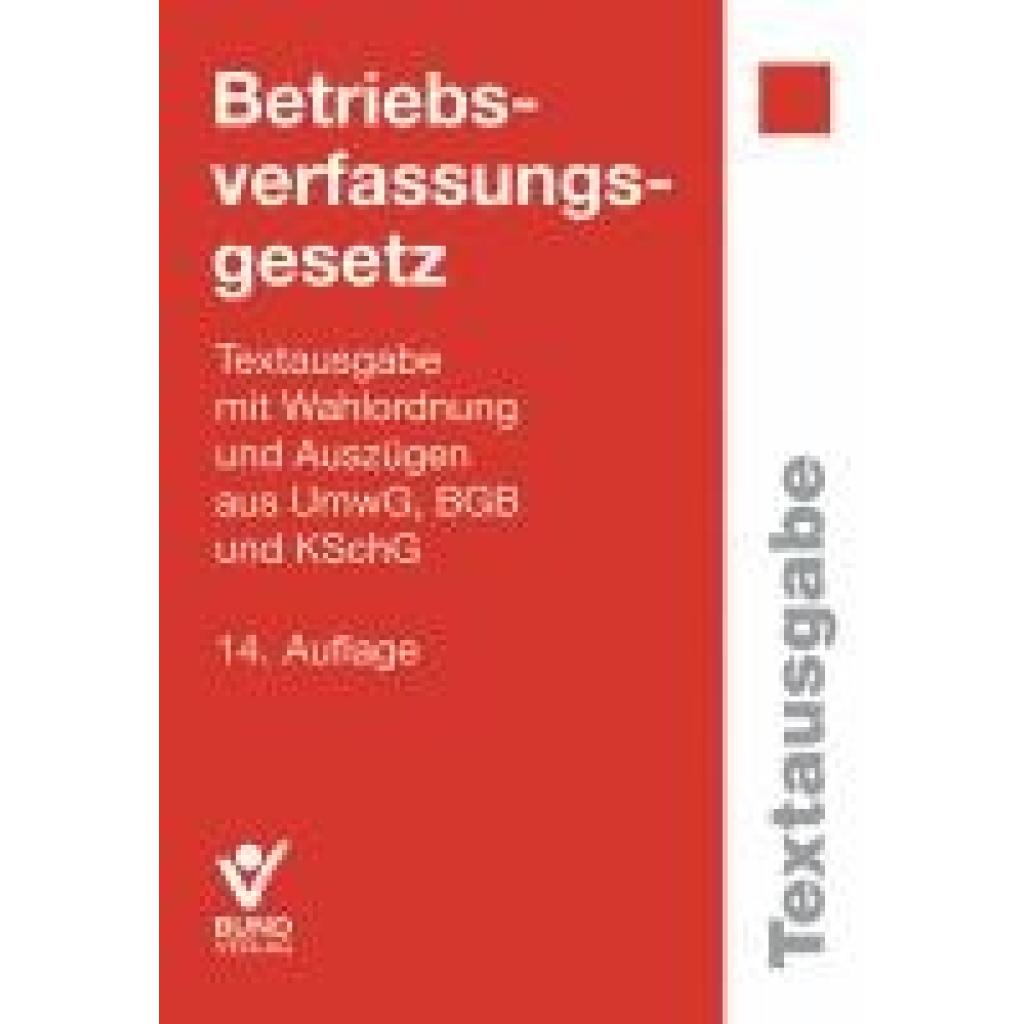 9783766374455 - Betriebsverfassungsgesetz