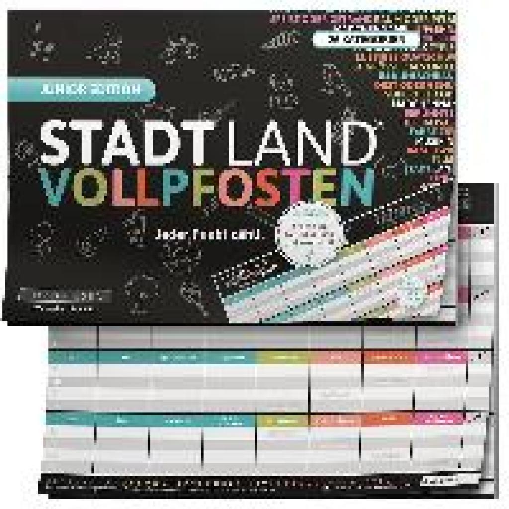 Barreto, Ricardo: STADT LAND VOLLPFOSTEN® - JUNIOR EDITION - Für Kinder und Jugendliche