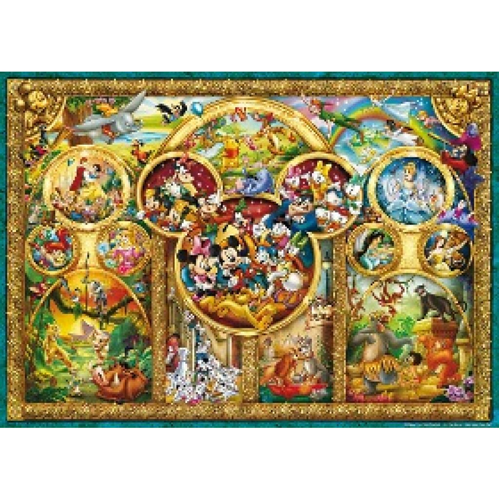 Ravensburger Puzzle 12000469 - Die schönsten Disney Themen - 1000 Teile Disney Puzzle für Erwachsene und Kinder ab 14 Ja