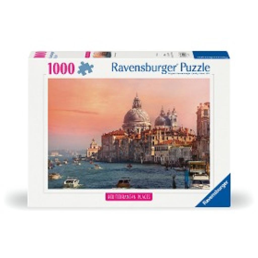 Ravensburger Puzzle 12000026 - Mediterranean Places Italy - 1000 Teile Puzzle für Erwachsene und Kinder ab 14 Jahren, Pu