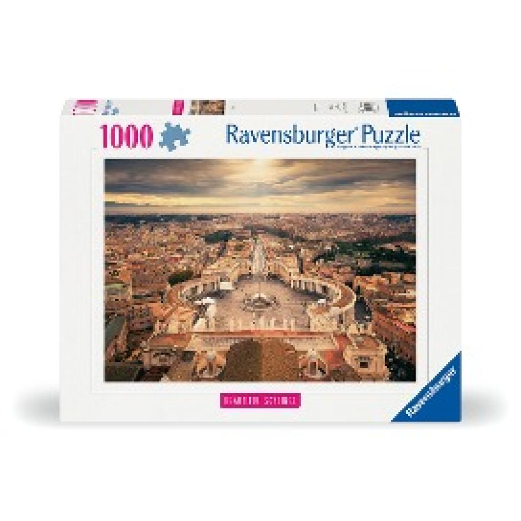 Ravensburger Puzzle 12000015 - Rome - 1000 Teile Puzzle für Erwachsene und Kinder ab 14 Jahren, Puzzle mit Stadt-Motiv v