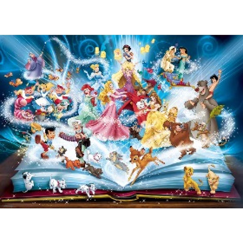 Ravensburger Puzzle 12000710 - Disney's magisches Märchenbuch - 1500 Teile Puzzle für Erwachsene und Kinder ab 14 Jahren