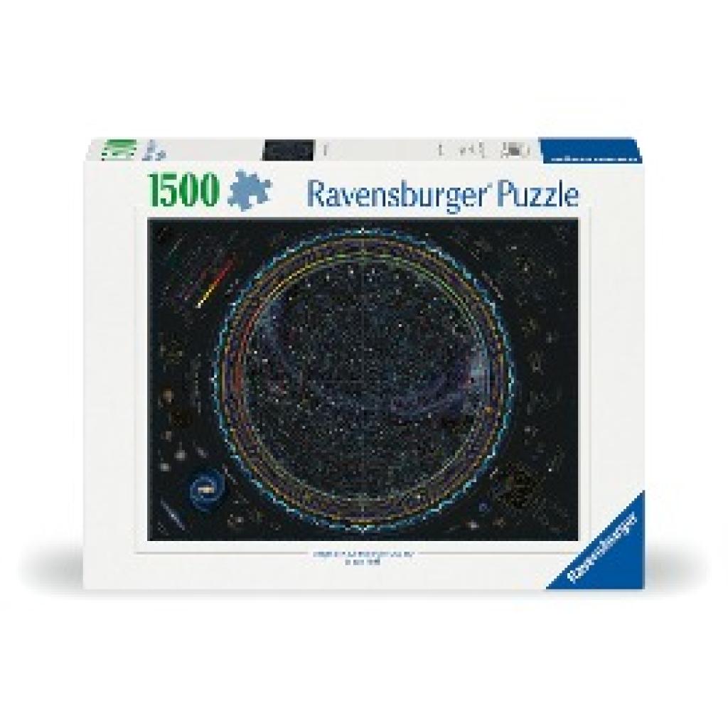 Ravensburger Puzzle 12000703 - Universum - 1500 Teile Puzzle für Erwachsene und Kinder ab 14 Jahren, Puzzle mit Weltall-