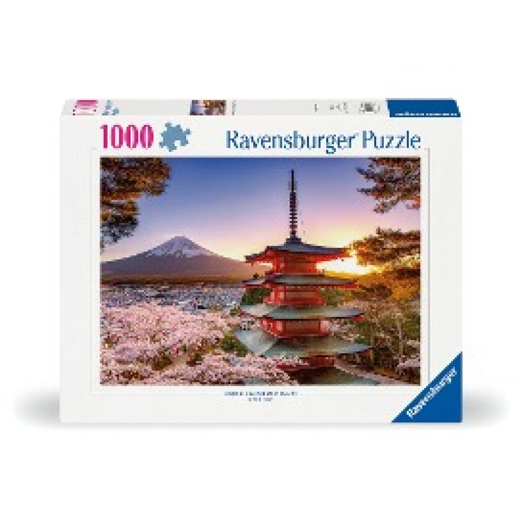 Ravensburger Puzzle 12000582 Kirschblüte in Japan 1000 Teile Puzzle