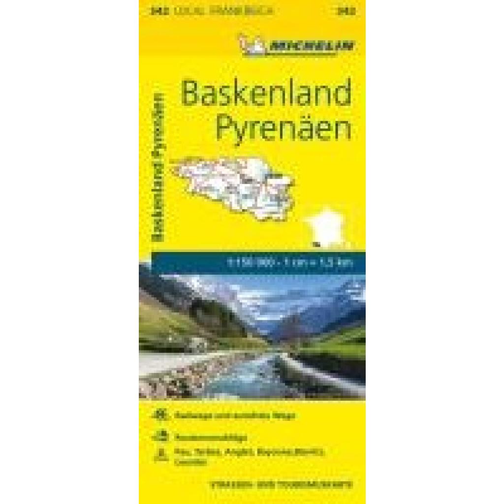 Michelin Baskenland - Pyrenäen