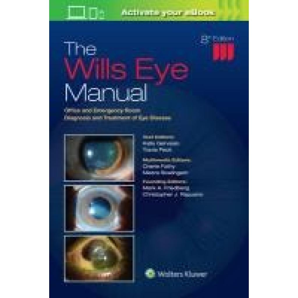 9781975160753 - The Wills Eye Manual - Kalla Gervasio Travis Peck Kartoniert (TB)