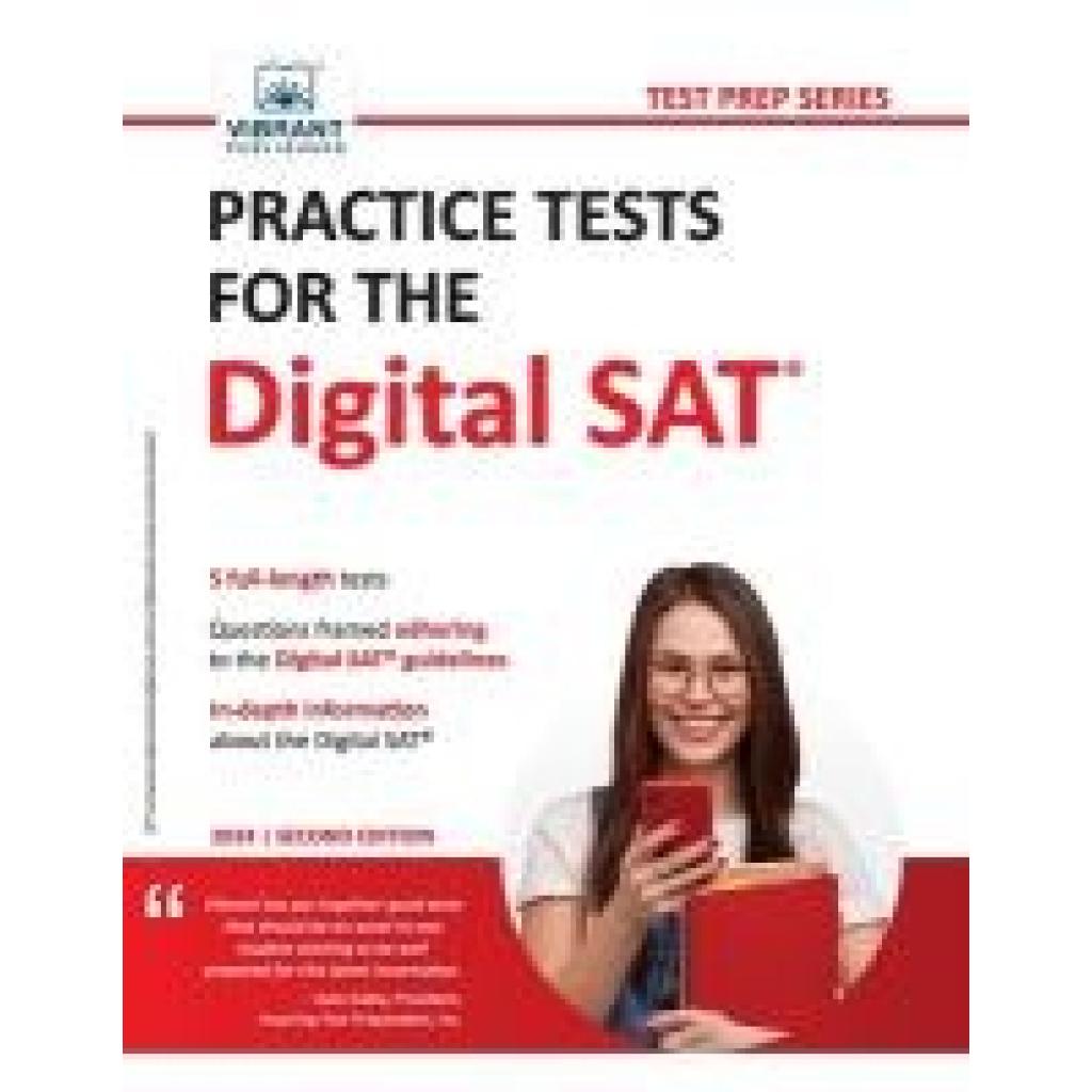 Publishers, Vibrant: Practice Tests for the Digital SAT