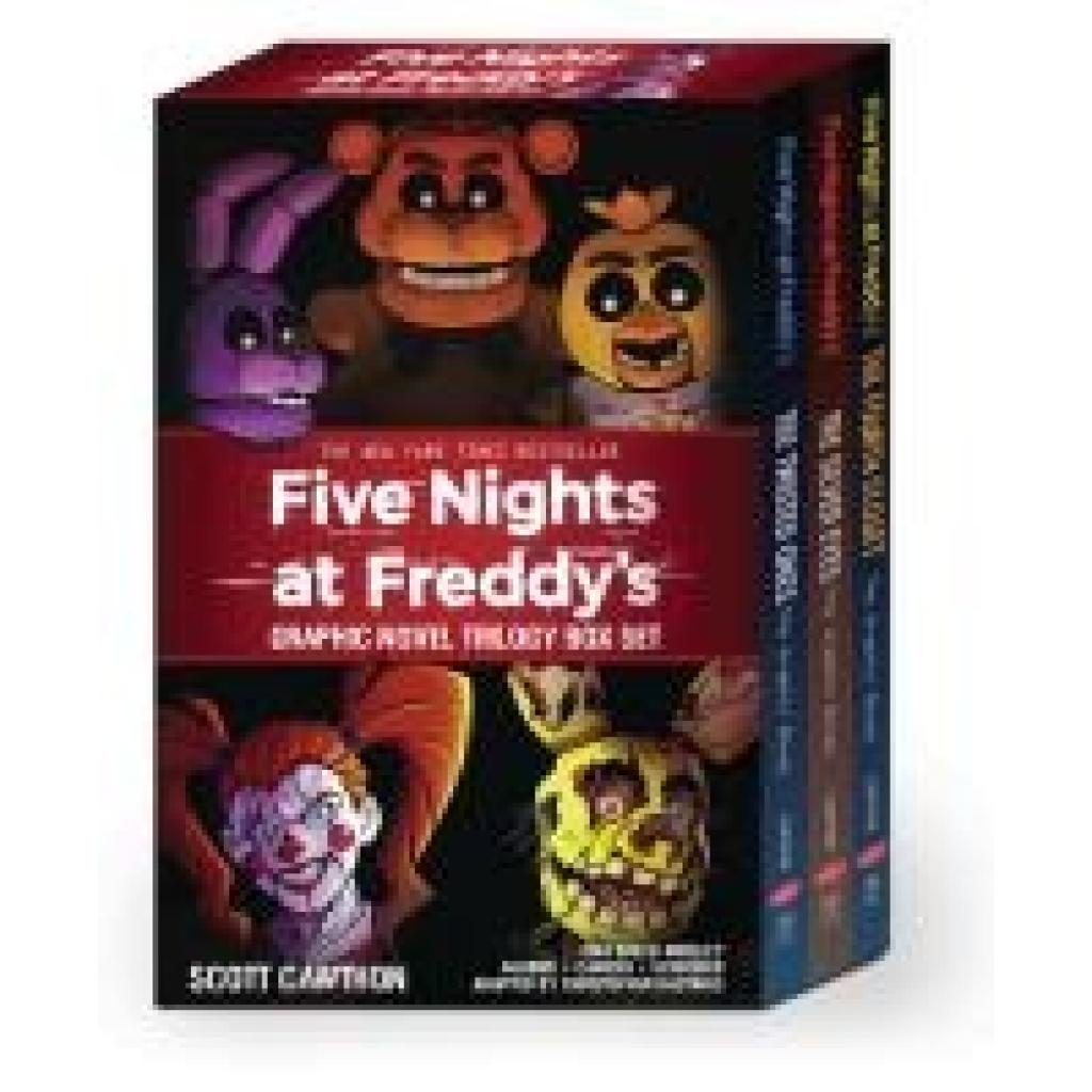 9781339012513 - Five Nights at Freddys   Five Nights at Freddys Graphic Novel Trilogy Box Set - Scott Cawthon Kartoniert (TB)