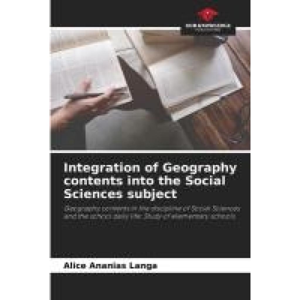 Langa, Alice Ananias: Integration of Geography contents into the Social Sciences subject