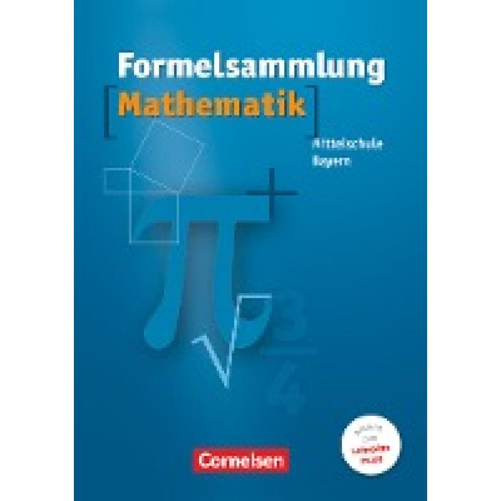 Friedl, Max: Formelsammlung Mathematik. Mittelschule. Bayern