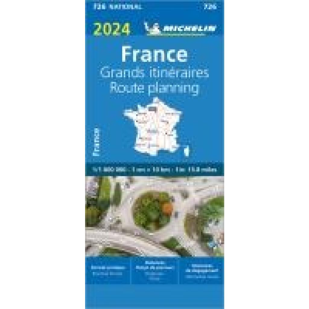 Michelin Frankreich Fernrouten 2024