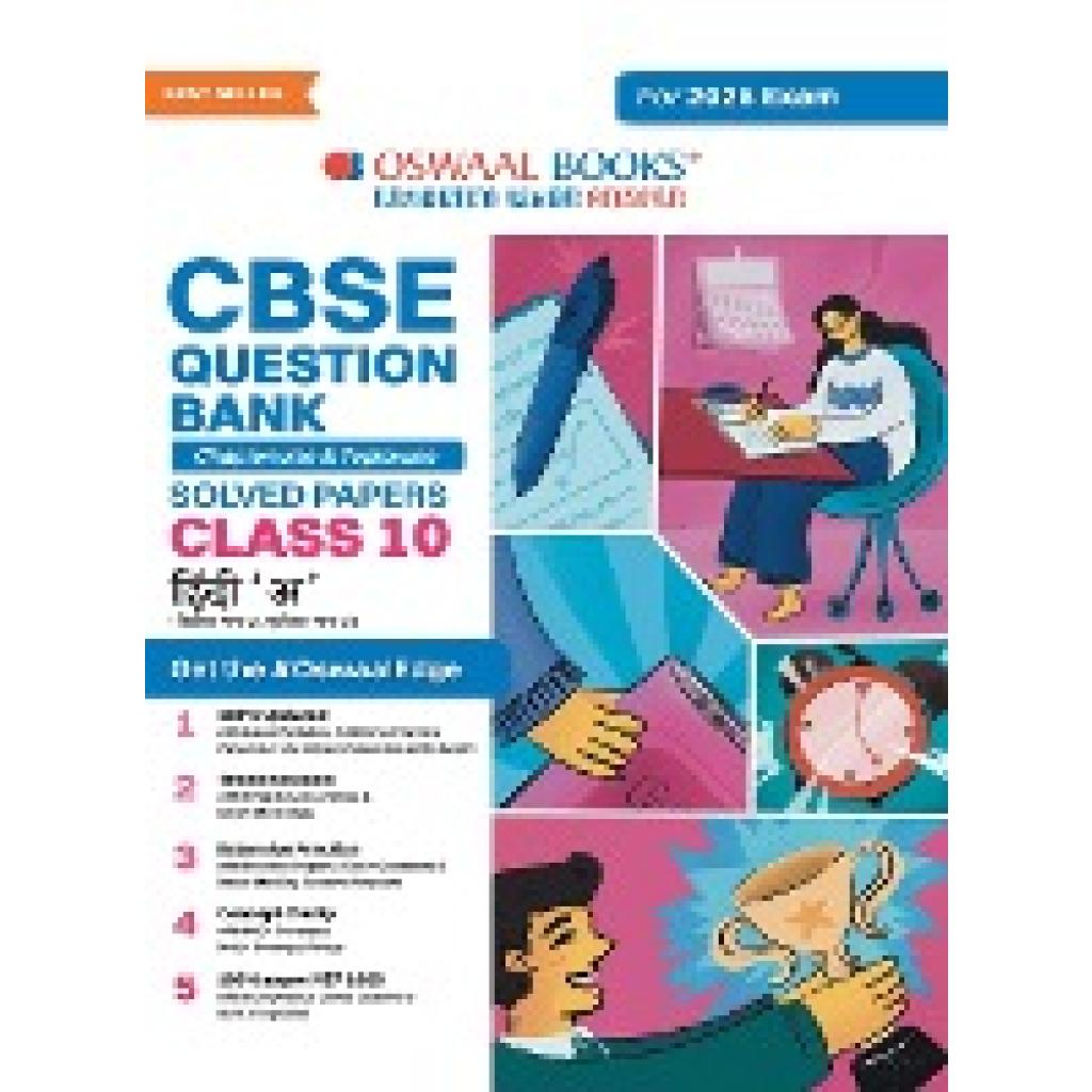 Oswaal Editorial Board: Oswaal CBSE Question Bank Class 10 Hindi-A, Chapterwise and Topicwise Solved Papers For Board Ex