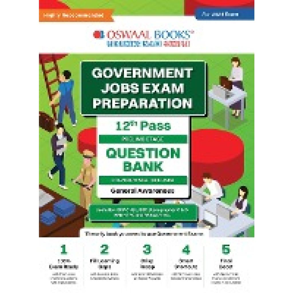 Oswaal Editorial Board: Oswaal Government Exams Question Bank 12th Pass | General Awareness | for 2024 Exam