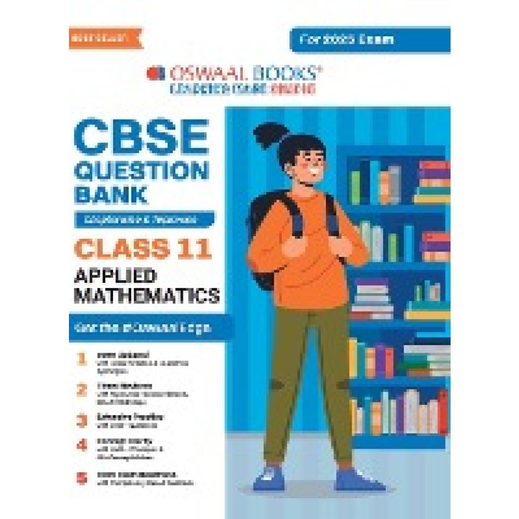 Oswaal Editorial Board: Oswaal CBSE Question Bank Class 11 Applied Mathematics, Chapterwise and Topicwise Solved Papers 