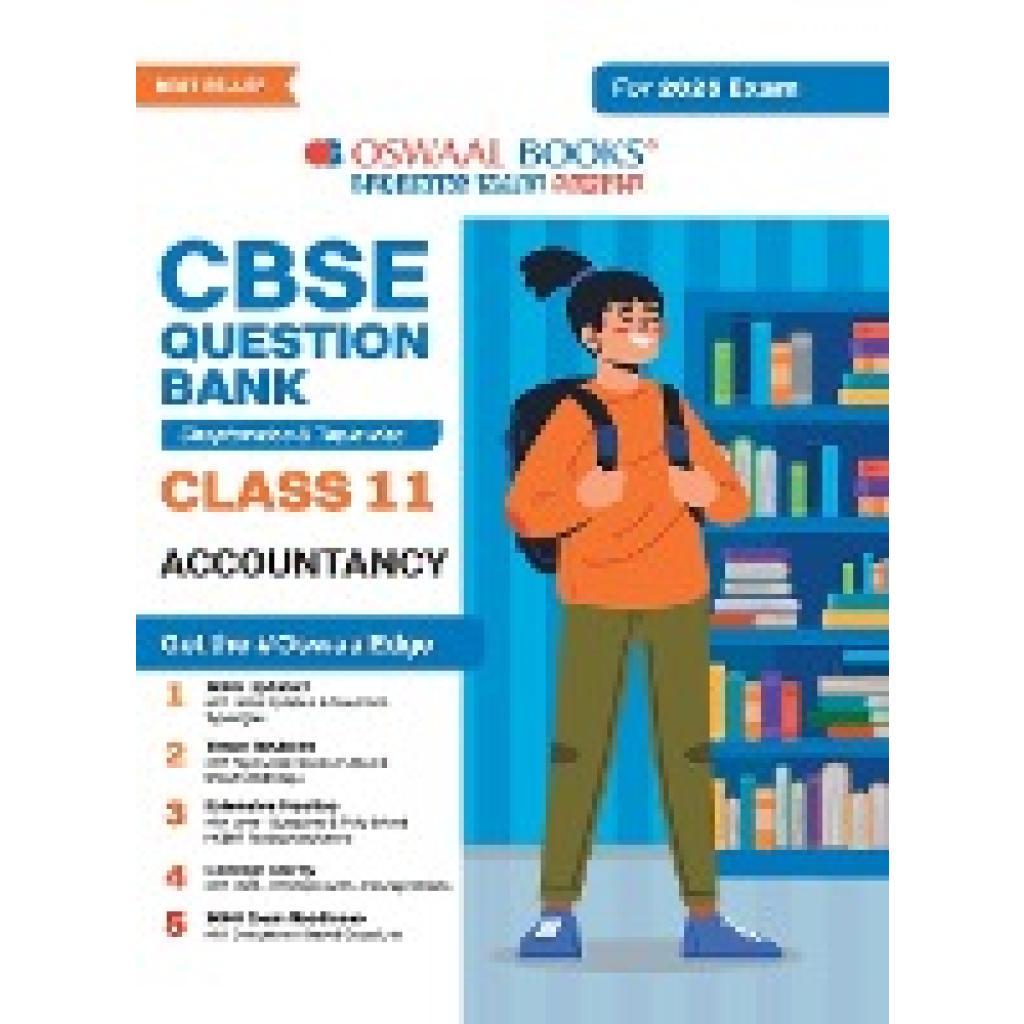 Oswaal Editorial Board: Oswaal CBSE Question Bank Class 11 Accountancy, Chapterwise and Topicwise Solved Papers For 2025