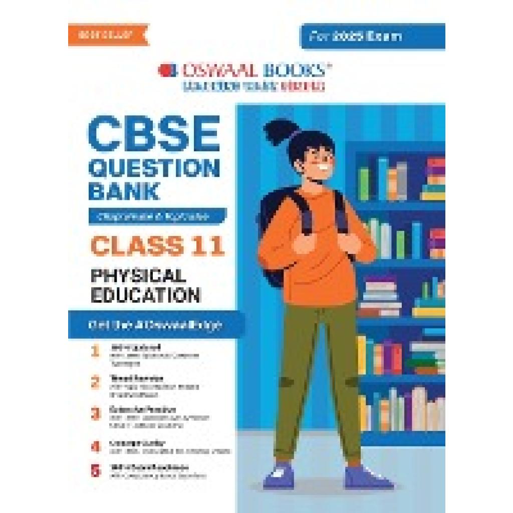 Oswaal Editorial Board: Oswaal CBSE Question Bank Class 11 Physical Education, Chapterwise and Topicwise Solved Papers F