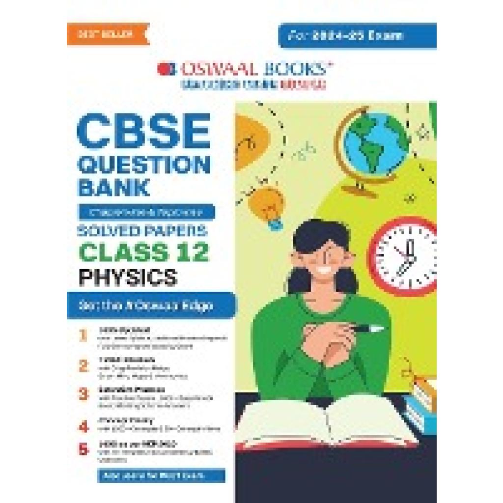 Oswaal Editorial Board: Oswaal CBSE Question Bank Class 12 Physics, Chapterwise and Topicwise Solved Papers For Board Ex