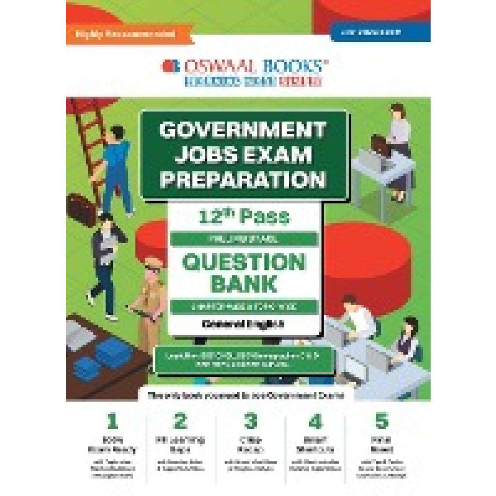 Oswaal Editorial Board: Oswaal Government Exams Question Bank 12th Pass | General English | for 2024 Exam