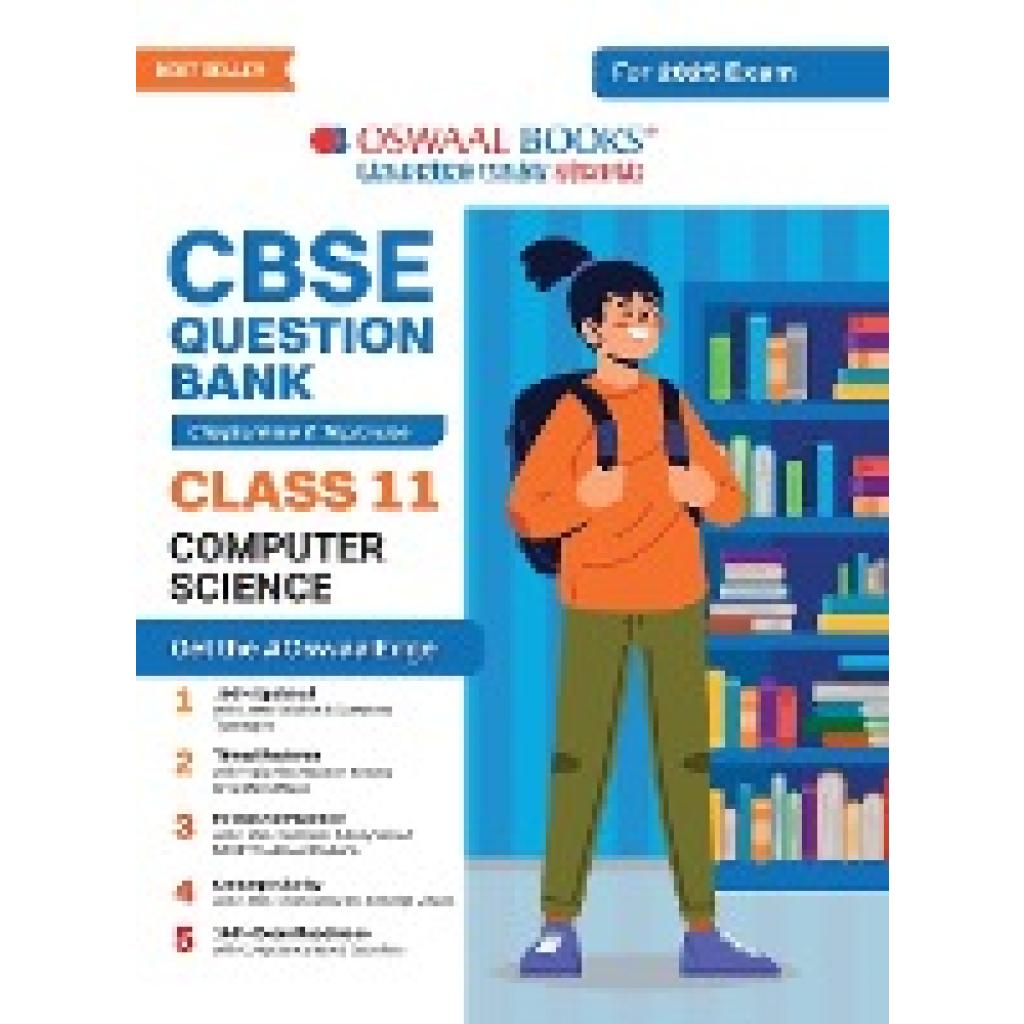 Oswaal Editorial Board: Oswaal CBSE Question Bank Class 11 Computer Science, Chapterwise and Topicwise Solved Papers For