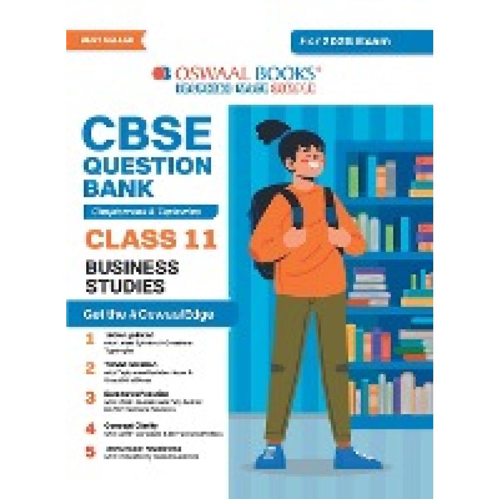 Oswaal Editorial Board: Oswaal CBSE Question Bank Class 11 Business Studies, Chapterwise and Topicwise Solved Papers For