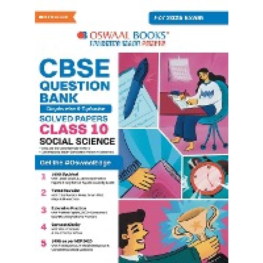 Oswaal Editorial Board: Oswaal CBSE Question Bank Class 10 Social Science, Chapterwise and Topicwise Solved Papers For B