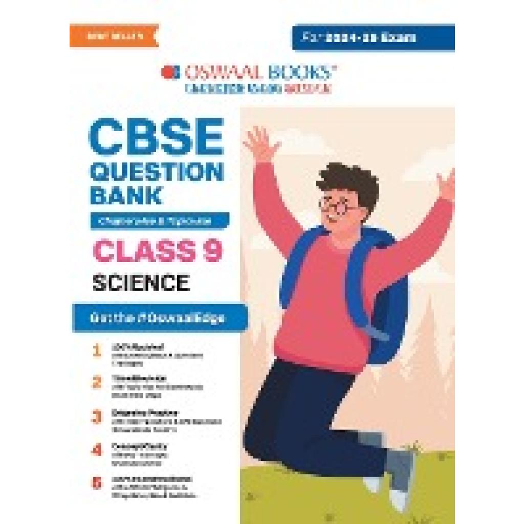 Oswaal Editorial Board: Oswaal CBSE Question Bank Class 9 Science, Chapterwise and Topicwise Solved Papers For 2025 Exam