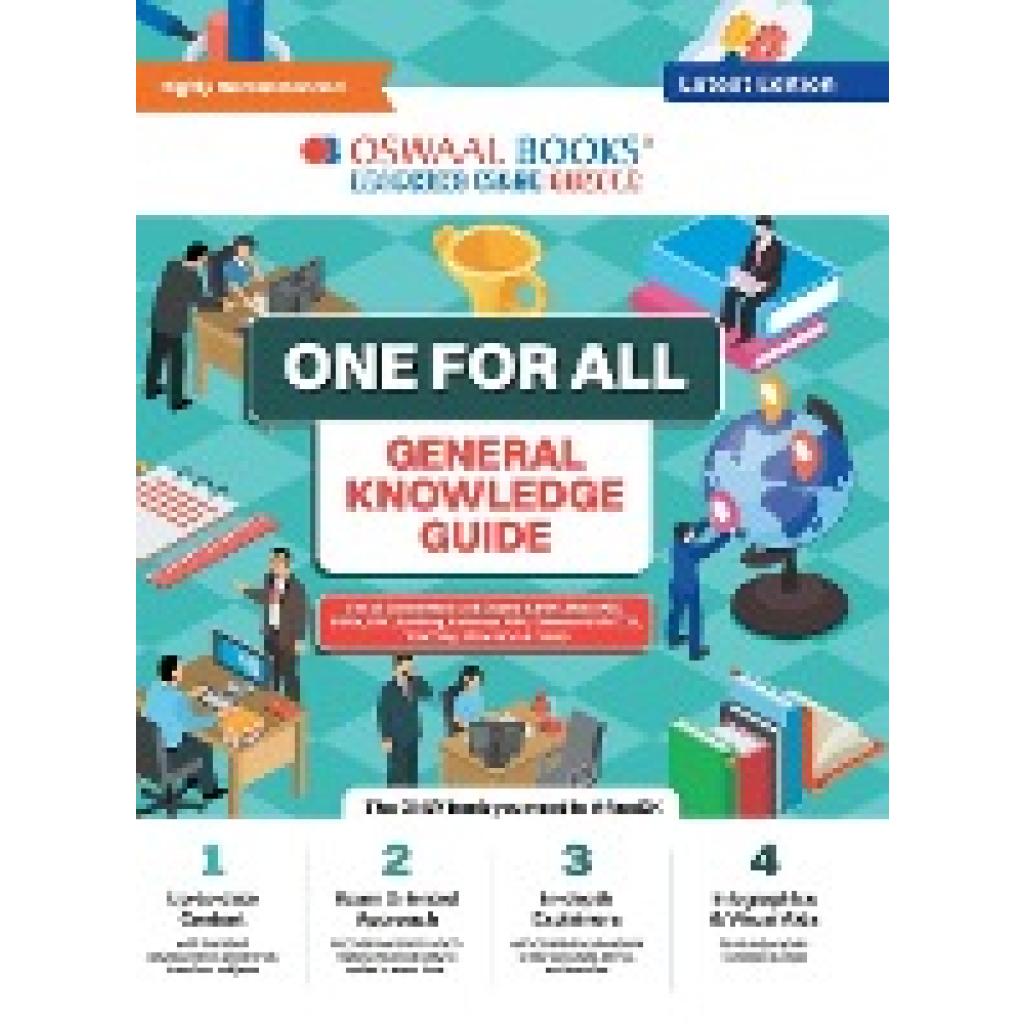 Oswaal Editorial Board: Oswaal One for all GK Guide English Medium (Latest Edition) For All Government Job Exams (UPSC, 