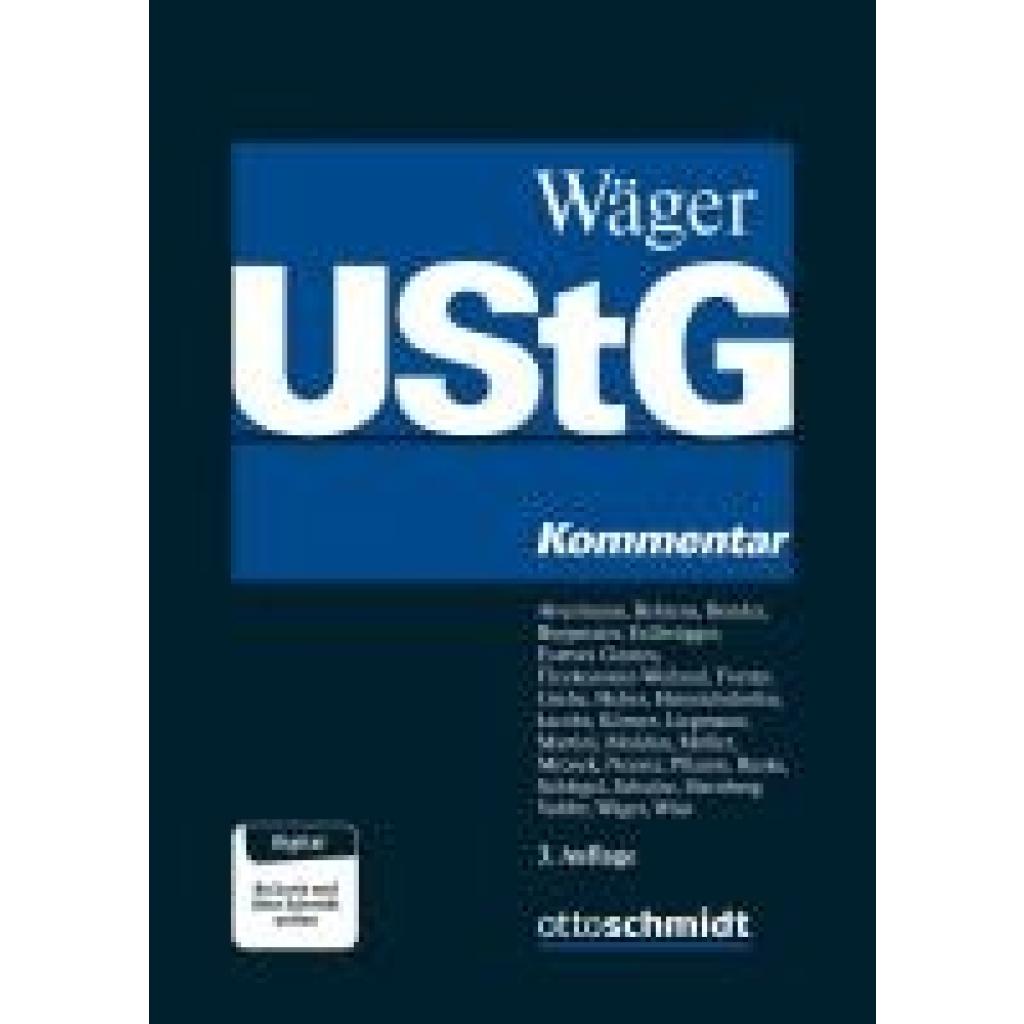 9783504243227 - Wäger Umsatzsteuergesetz (UStG)