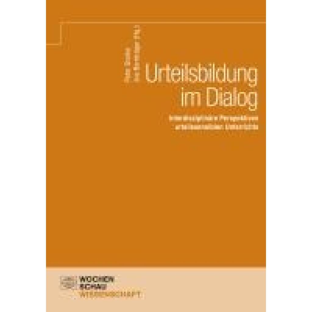 9783734416194 - Urteilsbildung im Dialog Taschenbuch