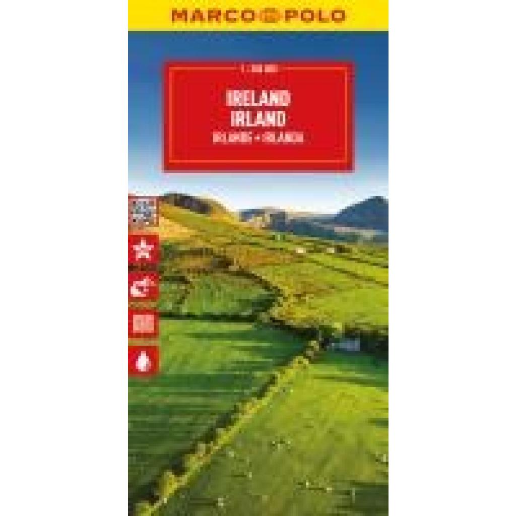 MARCO POLO Reisekarte Irland 1:350.000