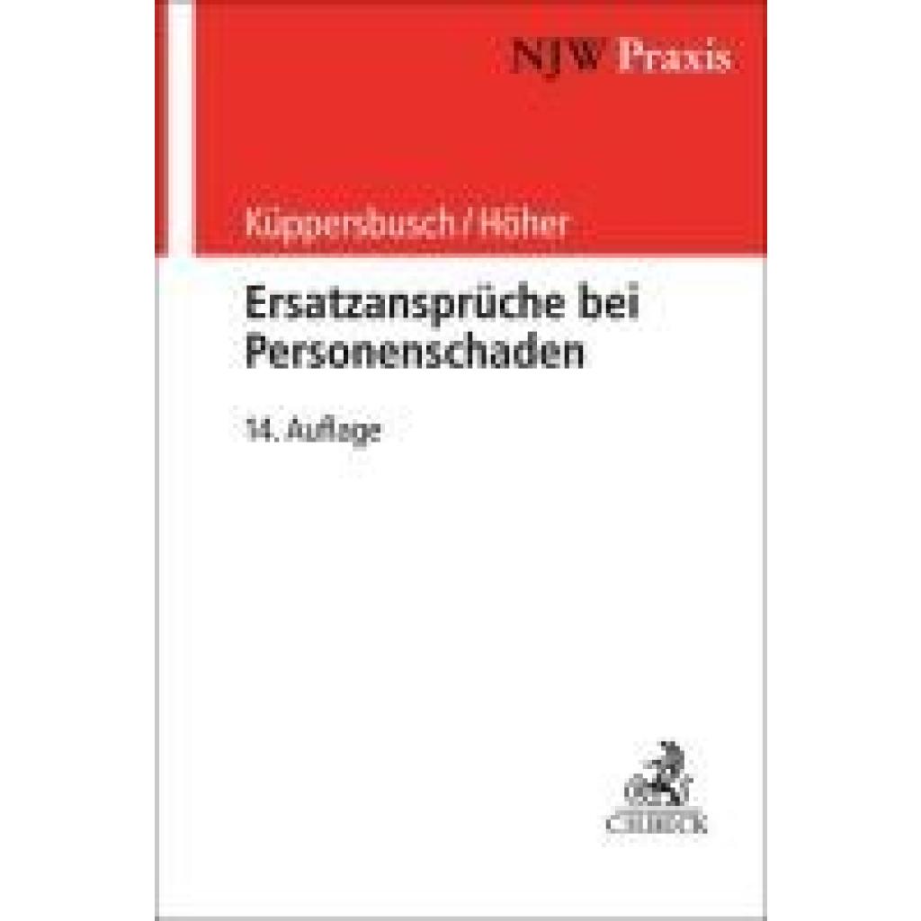 9783406796456 - Küppersbusch Gerhard Ersatzansprüche bei Personenschaden