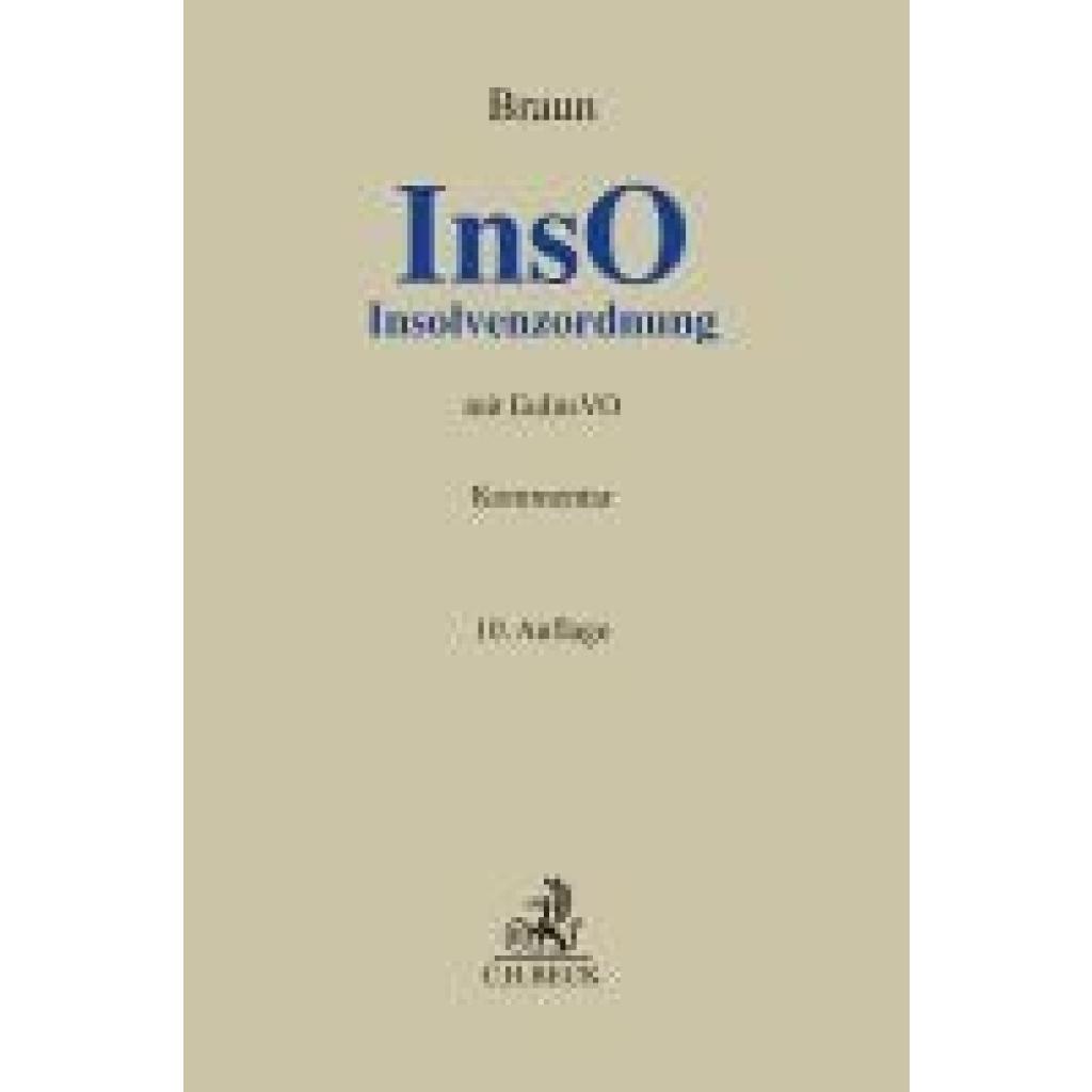 9783406794544 - Insolvenzordnung (InsO)