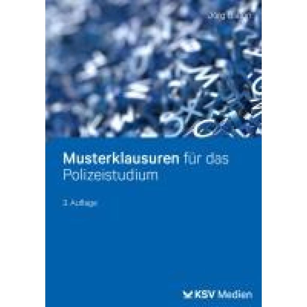 9783829319294 - Musterklausuren für das Polizeistudium