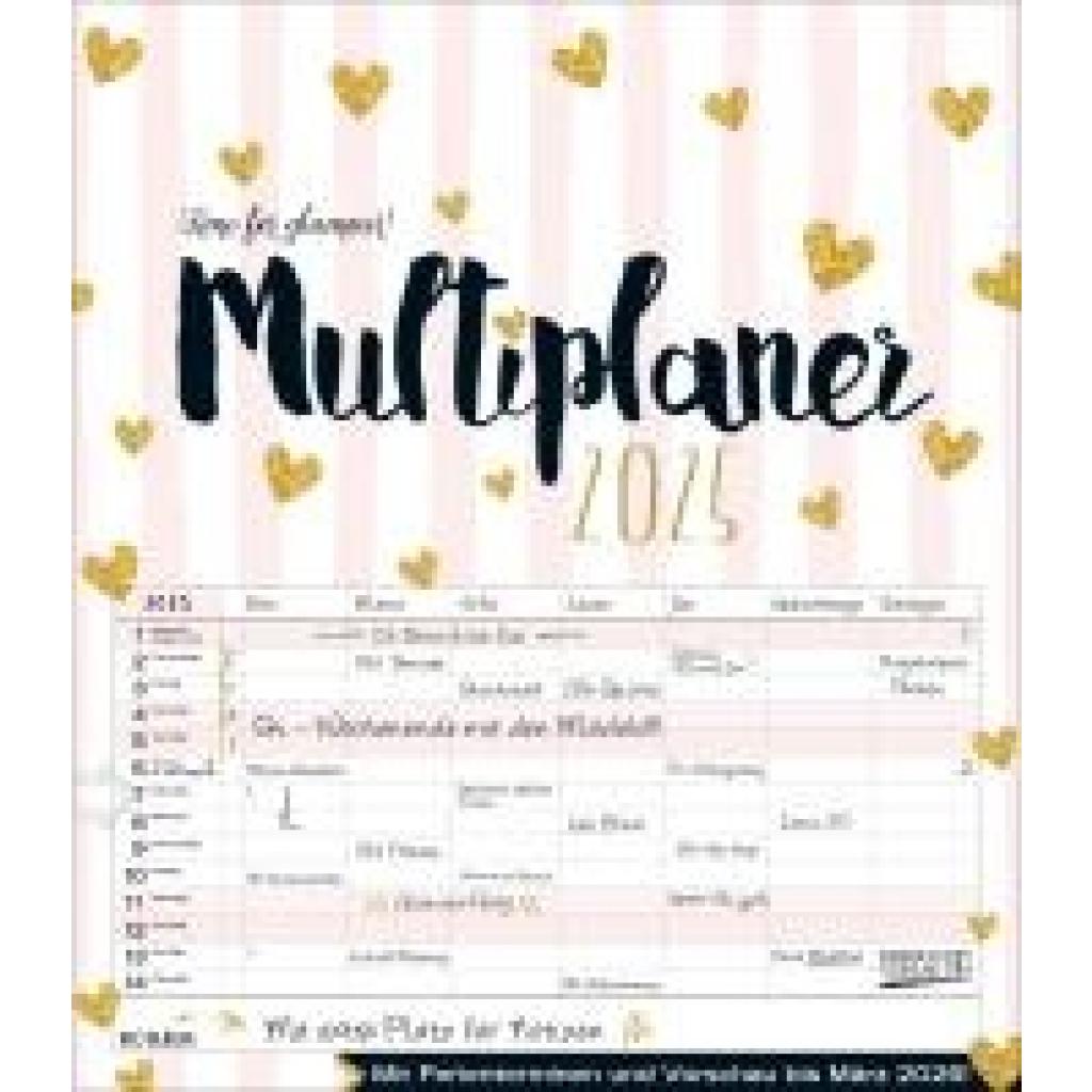 Multiplaner - Time for glamour 2025