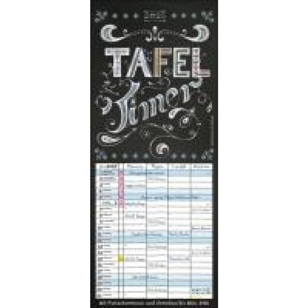 Tafel Timer 2025