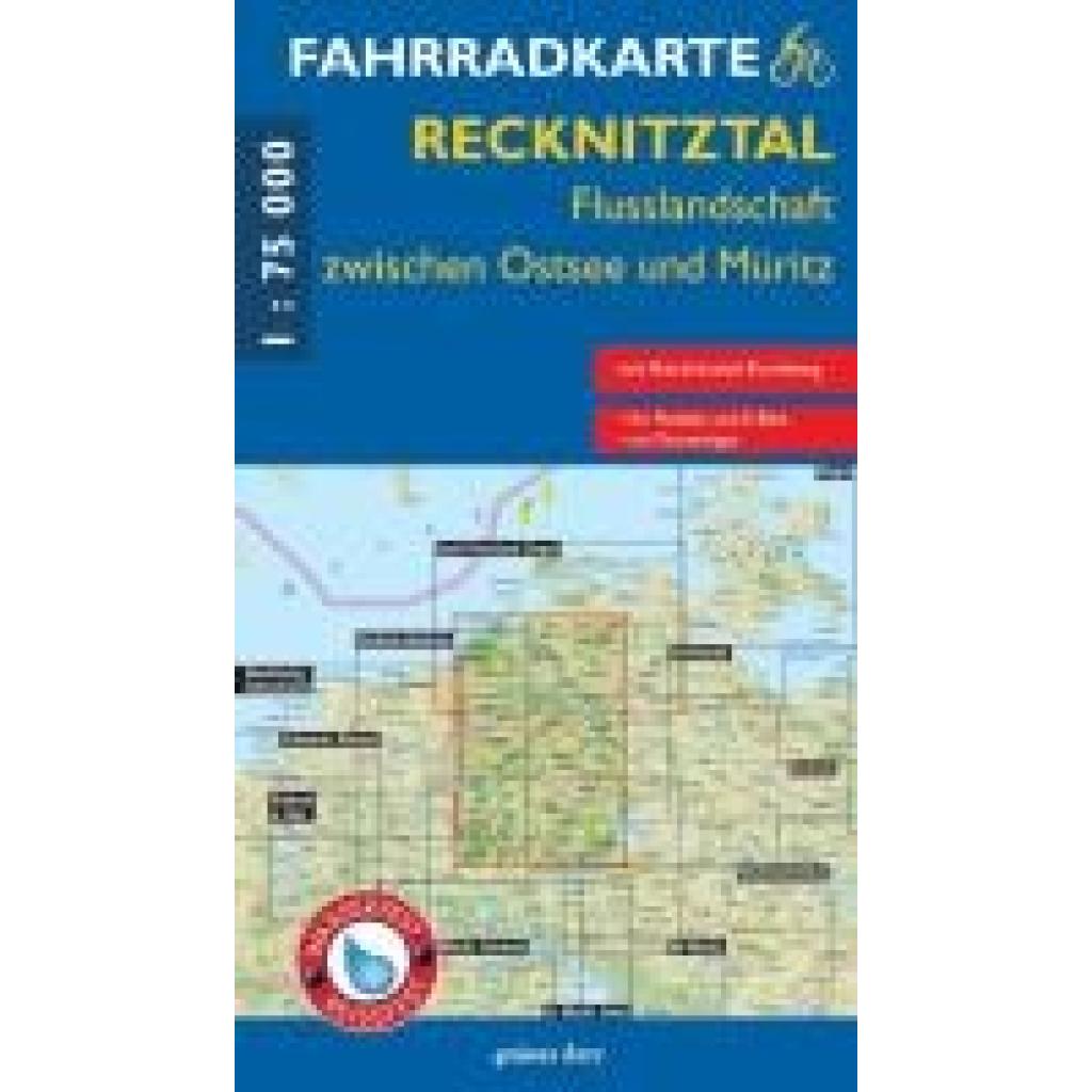 Fahrradkarte Recknitztal