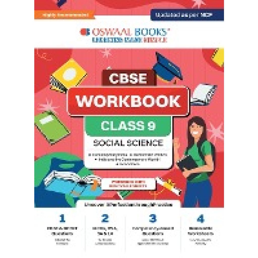 Oswaal Editorial Board: Oswaal CBSE Workbook | Social Science | Class 9 | Updated as per NCF | For better results | For 