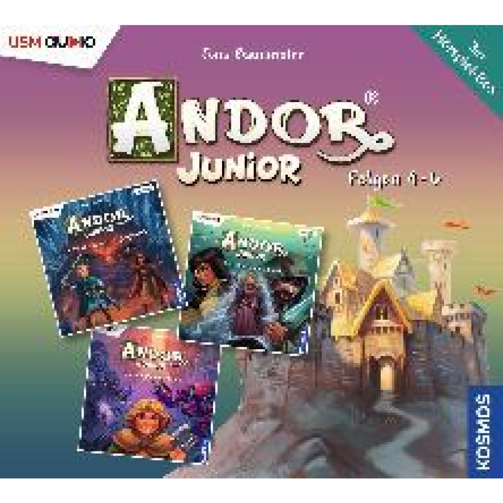 Baumeister, Jens: Die große Andor Junior Hörbox Folgen 4-6 (3 Audio CDs)