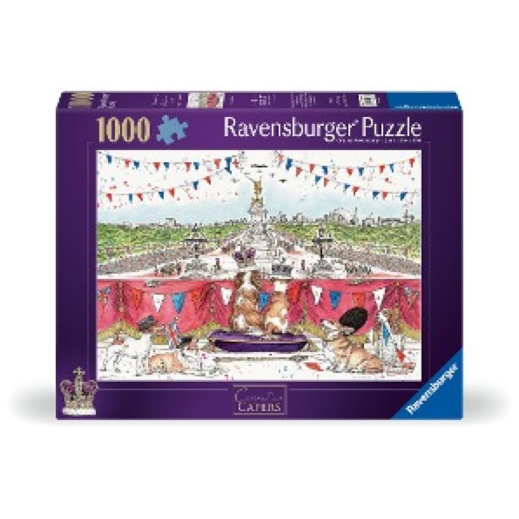 Ravensburger Puzzle 12000986 - Die Krönung - 1000 Teile Puzzle für Erwachsene und Kinder ab 14 Jahren